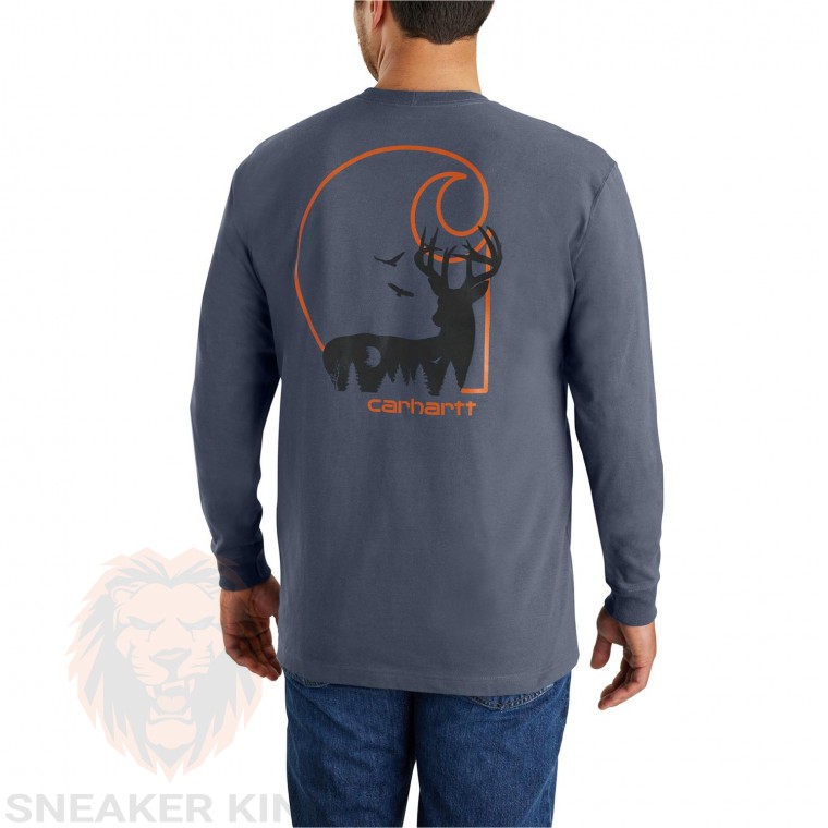 Лонгслів Carhartt heavyweight long-sleeve TK5487
